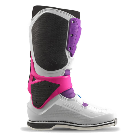 Gaerne SG22 MX Boots - Purple/White/Rhodamine (Limited Edition)