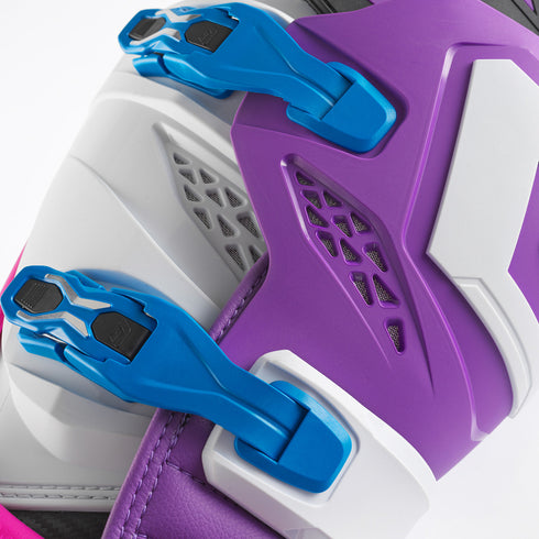 Gaerne SG22 MX Boots - Purple/White/Rhodamine (Limited Edition)