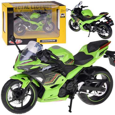 MSZ 1:12 Motorcycle Scale Model - Kawasaki Ninja 400 (2023)