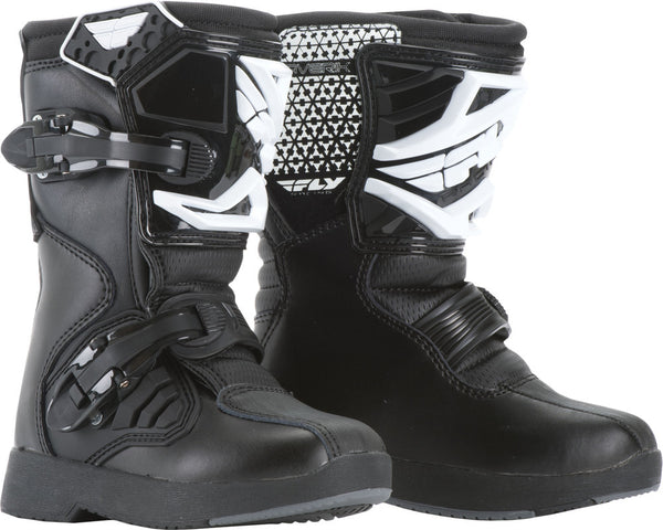 Fly Racing 2027 Youth Mini Maverik Boots - Black — Motorcycle Gear (image 1 of 2)