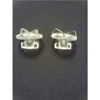 Shoei Hornet ADV Series Helmet Screw Set for V-460 Peak Visor - Clear