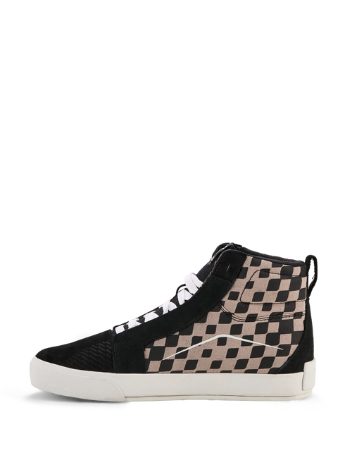 Alpinestars Ride-63 Canvas Shoes - Black/Cool Gray Chess (Checkered)