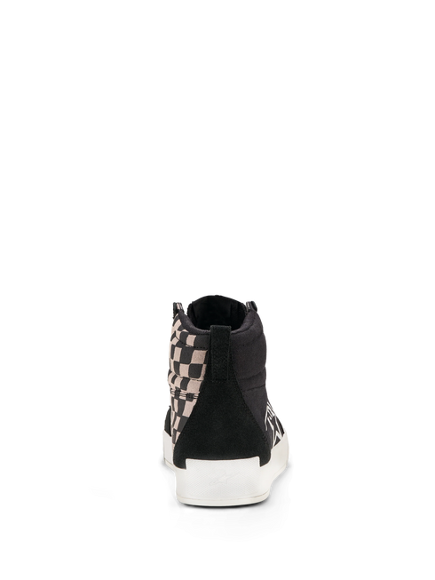 Alpinestars Ride-63 Canvas Shoes - Black/Cool Gray Chess (Checkered)