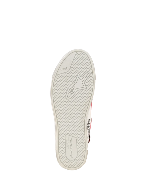 Alpinestars Stated Flair Riding Shoes - White/Bright Red — Motorcycle Gear (image 7 of 7)
