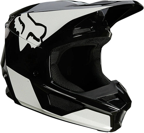 Fox Racing Youth V1 Revn Helmet - Black/White