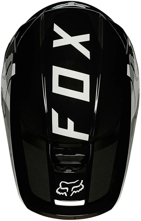 Fox Racing Youth V1 Revn Helmet - Black/White
