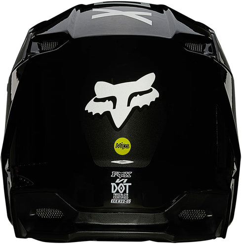 Fox Racing Youth V1 Revn Helmet - Black/White