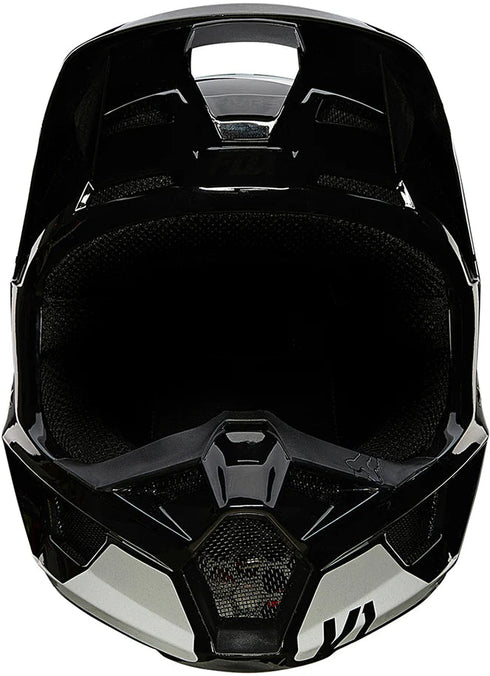 Fox Racing Youth V1 Revn Helmet - Black/White
