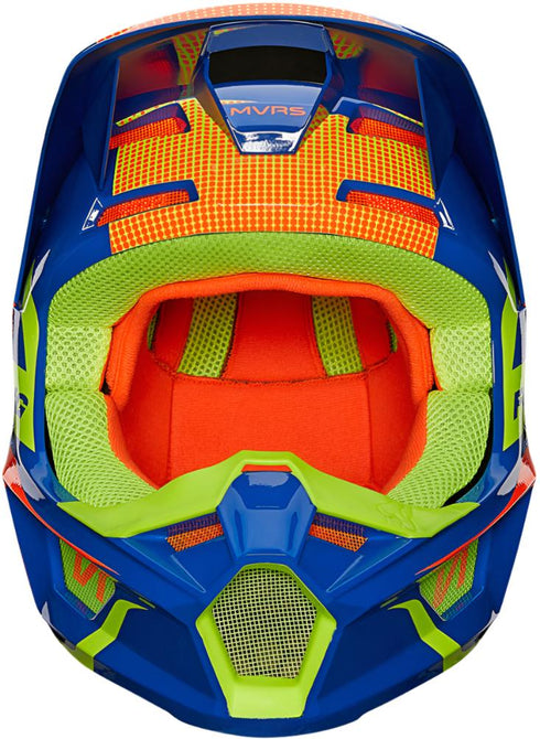 Fox Racing Youth V1 Oktiv ECE Helmet - Blue 002