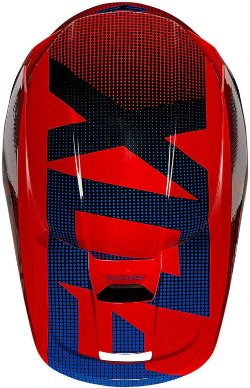 Fox Racing Youth V1 Oktiv ECE Helmet - Fluorescent Red 110