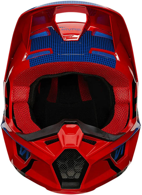 Fox Racing Youth V1 Oktiv ECE Helmet - Fluorescent Red 110