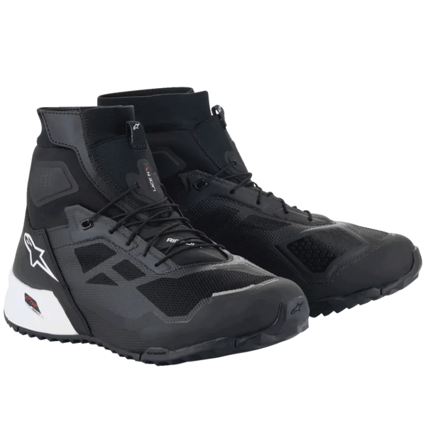 Alpinestars CR-1 Riding Shoes Black/White — Riding Shoes (image 1 of 7)
