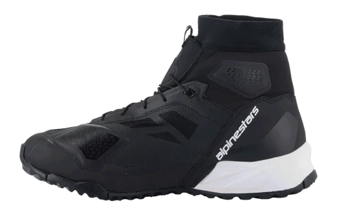 Alpinestars CR-1 Riding Shoes Black/White — Riding Shoes (image 4 of 7)