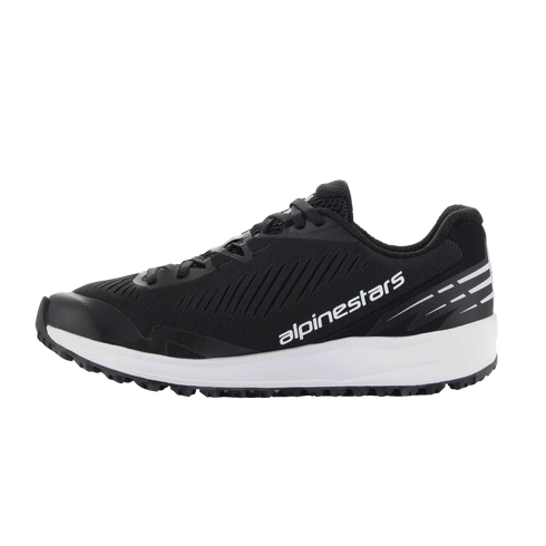 Alpinestars Meta Road V2 Riding Shoes - Black/White — Motorcycle Gear (image 4 of 7)