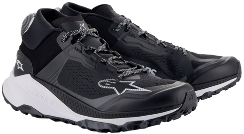 Alpinestars Meta XR V2 Riding Shoes - Black/White/Dark Grey — Motorcycle Gear (image 2 of 7)