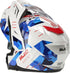 HJC i80 Roki Multi/System Helmet - MC21 (White/Blue/Red) — Motorcycle Helmets (image 5 of 9)