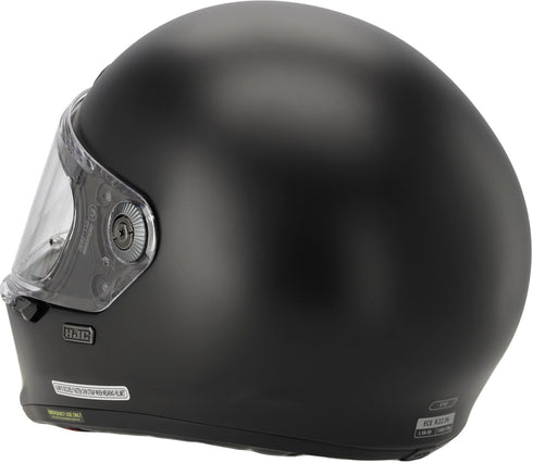 HJC V10 Solid Full Face Helmet - Black Matt — Motorcycle Helmets (image 3 of 5)