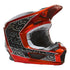Fox Racing Youth V1 Core Peril ECE Helmet - Flo Red 110