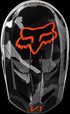 Fox Racing Youth V1 Bnkr Dot ECE Helmet - Grey Camouflage 033