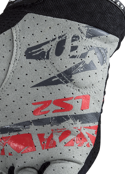 LS2 Ladies Chaki Gloves - Black — Motorcycle Gear (image 5 of 12)