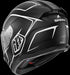 Shark D-Skwal 3 TLD Drone Helmet - Black/White Matt KWK