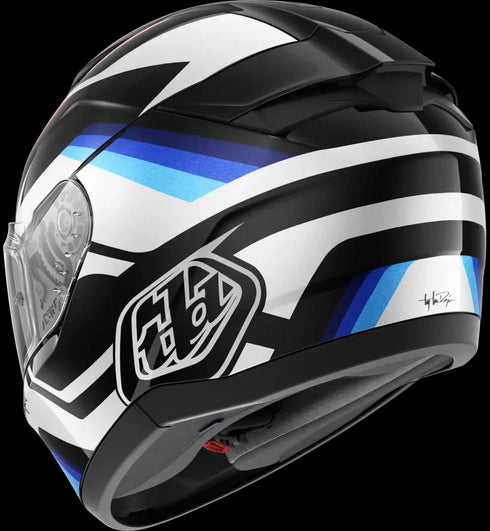Shark Ridill 2 TLD Apex Helmet - Black/White/Blue KWB