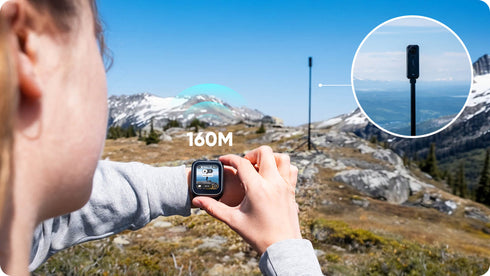 Insta360 GPS Preview Remote with Built-In Microphone