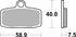 SBS FA612 Off-Road Race Sinter Front/Rear Brake Pads - 885RSI