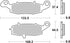 SBS FA Road Sinter Rear Brake Pads - 920LS (Suzuki)