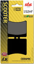 SBS Front/Rear Ceramic Brake Pads - 747LF/152HF