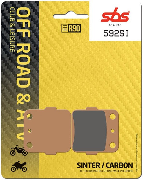 SBS FA Sinter Off-Road Front/Rear Brake Pads - 592SI