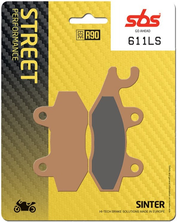 SBS FA135 Sinter Rear Brake Pads - 611LS