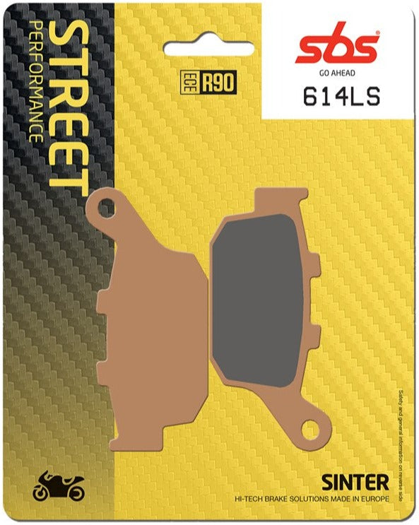 SBS FA140 Sinter Rear Brake Pads - 614LS