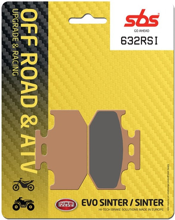 SBS FA152 EVO Sinter Off-Road Race Front/Rear Brake Pads - 632RSI