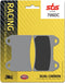 SBS FA244 Dual Carbon Front Race Brake Pads - 706DV
