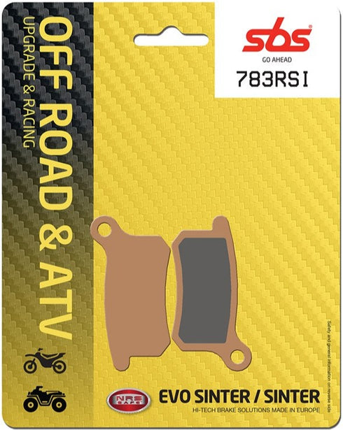 SBS FA357 Off-Road Race Sinter Front/Rear Brake Pads - 783RSI (Husqvarna /KTM)