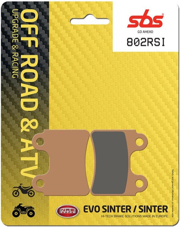 SBS FA303 Off-Road Race Sinter Front/Rear Brake Pads - 802RSI