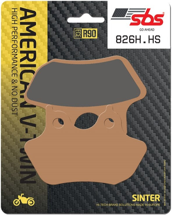 SBS FA400 Sinter Front Brake Pads - 826H.HS (Harley Davidson)