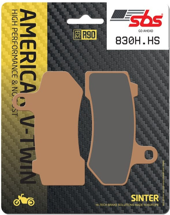 SBS FA409 Sinter Front Brake Pads - 830H.HS (Harley Davidson)