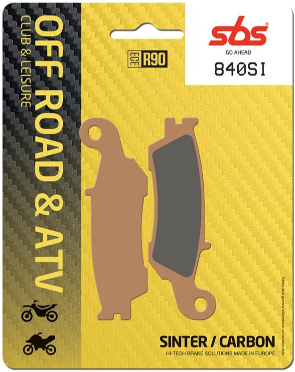 SBS FA450 Off-Road Sinter Front/Rear Brake Pads - 840SI (Fantic/Yamaha)