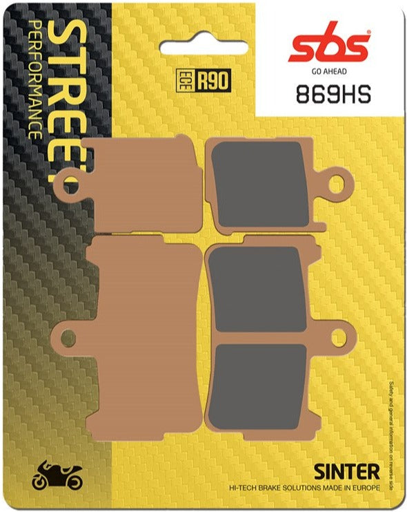 SBS FA499/4 EVO Sinter Front Brake Pads - 869HS (Honda)
