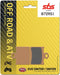 SBS FA602 Off-Road Race Sinter Front/Rear Brake Pads - 872RSI
