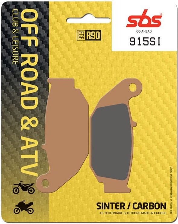 SBS FA629 Off-Road Sinter Front/Rear Brake Pads - 915SI (Honda)