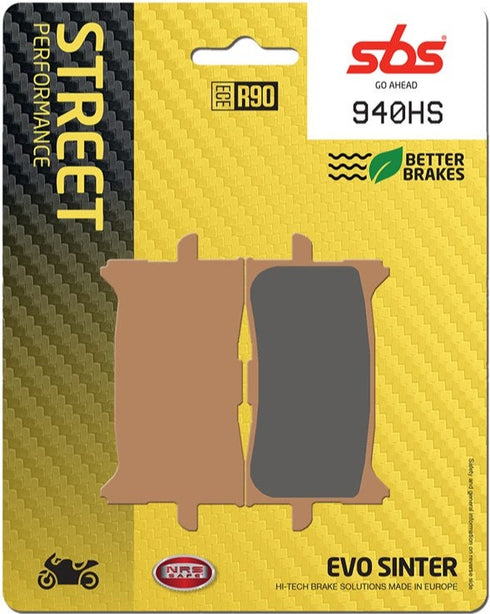 SBS FA679 EVO Sinter Front Brake Pads - 940HS (Honda)