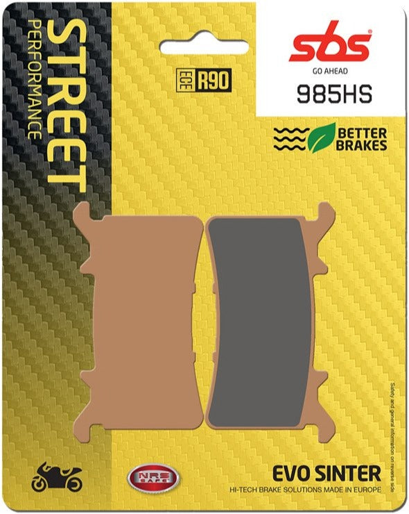 SBS FA757 EVO Sinter Front Brake Pads - 985HS (BMW/Honda)