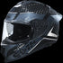 SMK Titan Carbon Nero Helmet - GL261 Black/Grey/White
