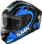 SMK Typhoon Reptile Helmet - GL255 Black/Blue