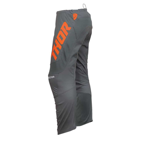 Thor 2024 Sector Checker Pants - Charcoal/Orange