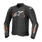 Alpinestars Dusk Airflow Leather Jacket - Black/White