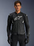Alpinestars Dusk Airflow Leather Jacket - Black/White